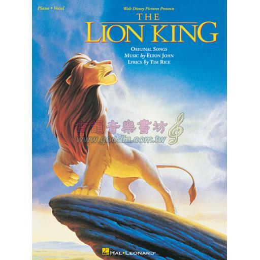 The Lion King for Piano/Vocal/Guitar Songbook