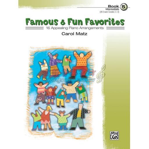 Famous & Fun Favorites, Book 5