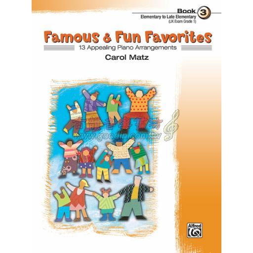 Famous & Fun Favorites, Book 3