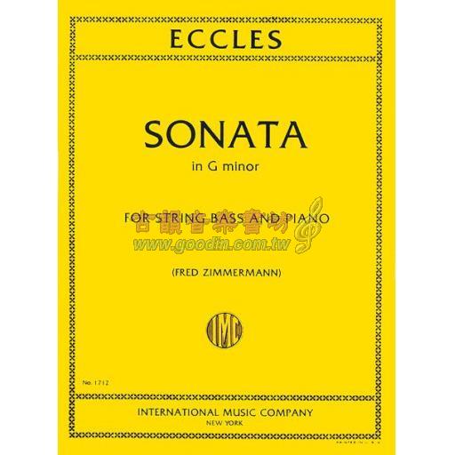 *Eccles Sonata in G minor for String Bass and Piano <售缺>