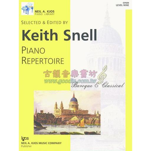 Keith Snell Piano Repertoire: Baroque/Classical Level 9