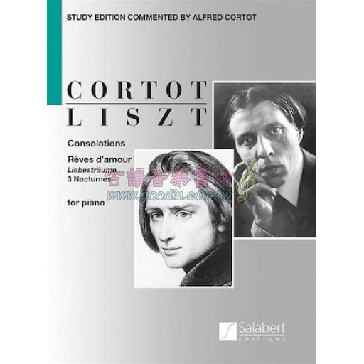 Liszt Consolations, Reves D'amour, and 3 Nocturnes for Piano Solo