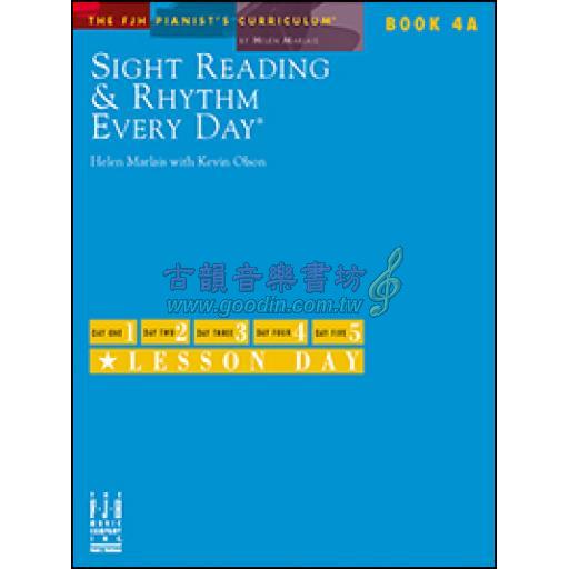 【特價】Sight Reading and Rhythm Every Day, Book 4A