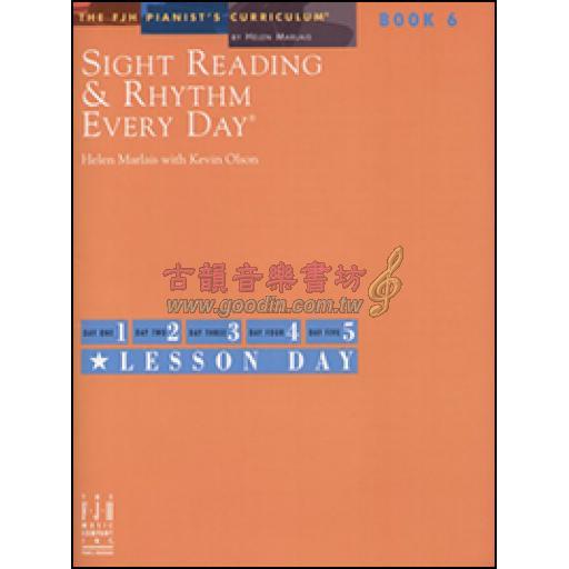 【特價】Sight Reading and Rhythm Every Day, Book 6