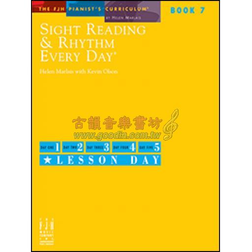 【特價】Sight Reading and Rhythm Every Day, Book 7