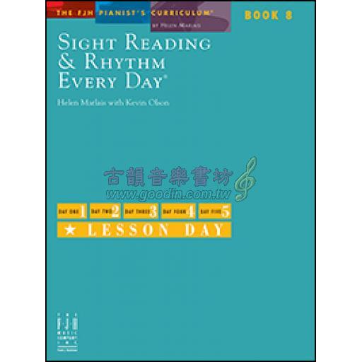 【特價】Sight Reading and Rhythm Every Day, Book 8