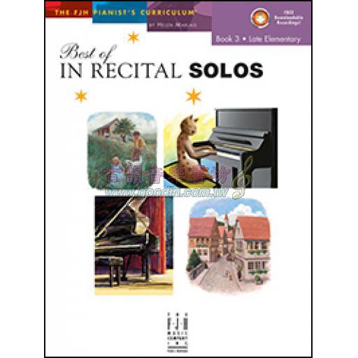 Best of In Recital Solos, Book 3