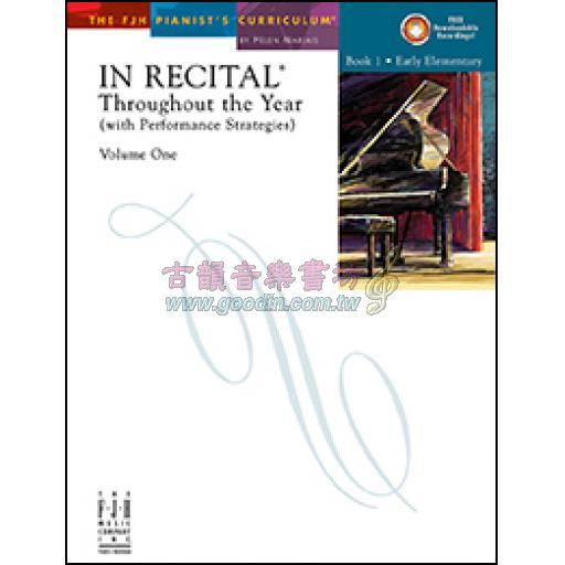 In Recital Throughout the Year, Volume 1, Book 1