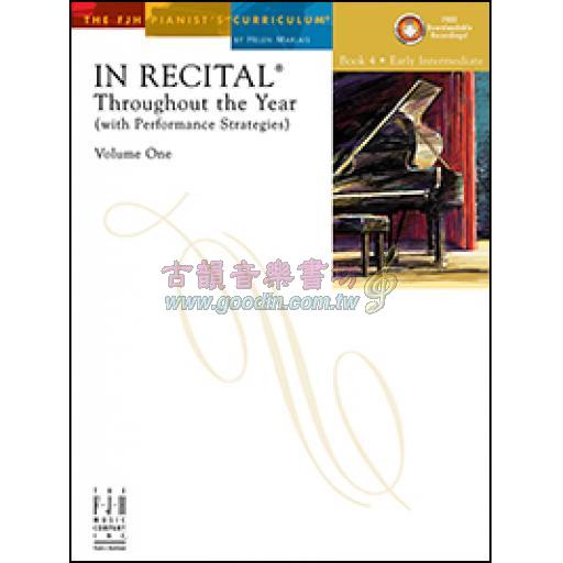 In Recital Throughout the Year, Volume 1, Book 4