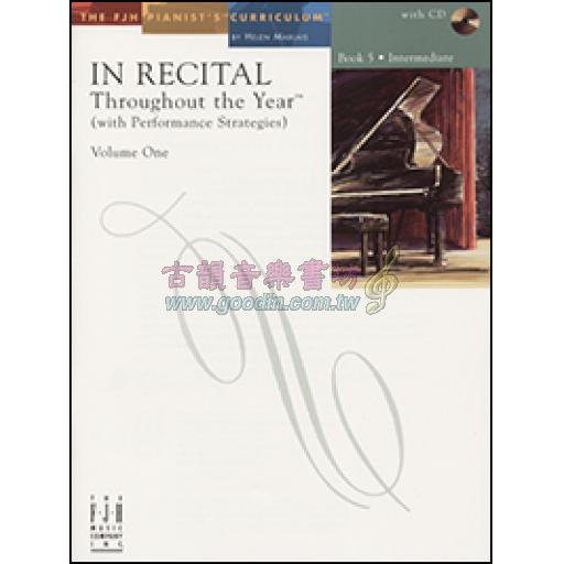 In Recital Throughout the Year, Volume 1, Book 5