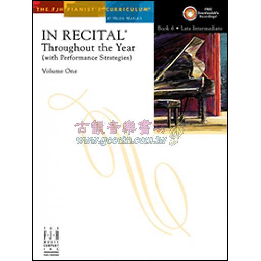 In Recital Throughout the Year, Volume 1, Book 6