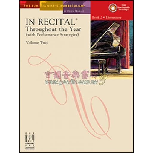 In Recital Throughout the Year, Volume 2, Book 2 <售缺>