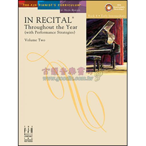 In Recital Throughout the Year, Volume 2, Book 4