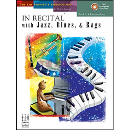 【特價】In Recital with Jazz, Blues, and Rags, Book 5