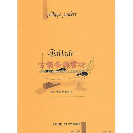 Gaubert Balladepour Flute Et Piano