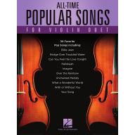 All-Time Popular Songs for Violin Duets
