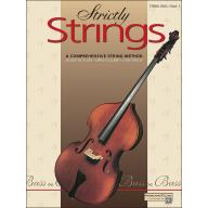 Strictly Strings,【String Bass】 Book 1