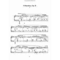 Scriabin Mazurkas, Poemes, Impromptus and Other Pieces for Piano
