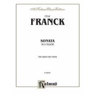 Franck Sonata in A Major for Violin and Piano