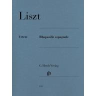 Liszt Rhapsodie espagnole for Piano