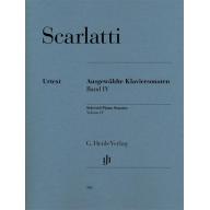 Scarlatti Selected Piano Sonatas, Volume IV