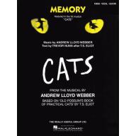 Memory (From Cats) for Piano / Vocal / Guitar