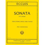 Eccles Sonata in G minor for String Bass and Piano