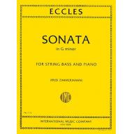 *Eccles Sonata in G minor for String Bass and Piano <售缺>