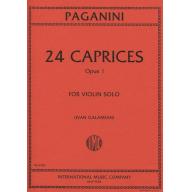 Paganini 24 Caprices, Op.1 for Violin Solo