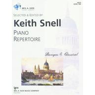 Keith Snell Piano Repertoire: Baroque/Classical Level 10