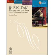 【特價】In Recital Throughout the Year, Volume 2, Book 1