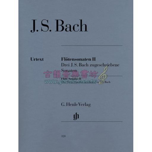 Bach Flute Sonatas, Volume II (Three Sonatas attributed to J. S. Bach)