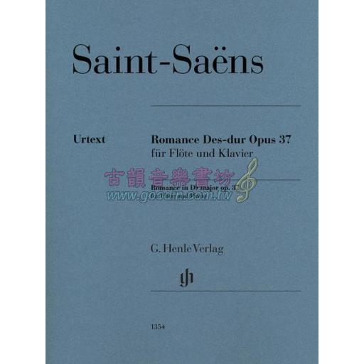 Saint-Saëns Romance D flat major op. 37 for Flute and Piano