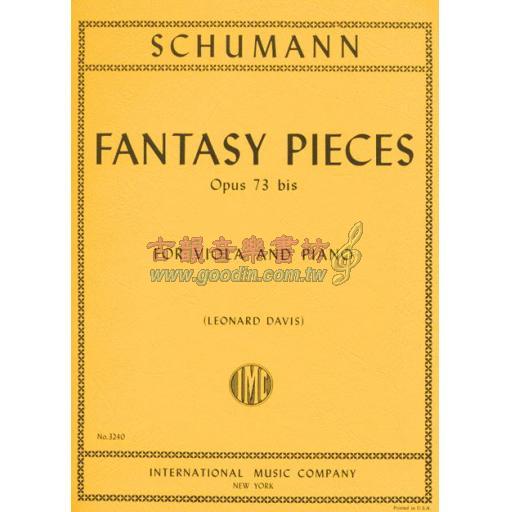 *Schumann Fantasy Pieces, Opus 73 for Viola and Piano
