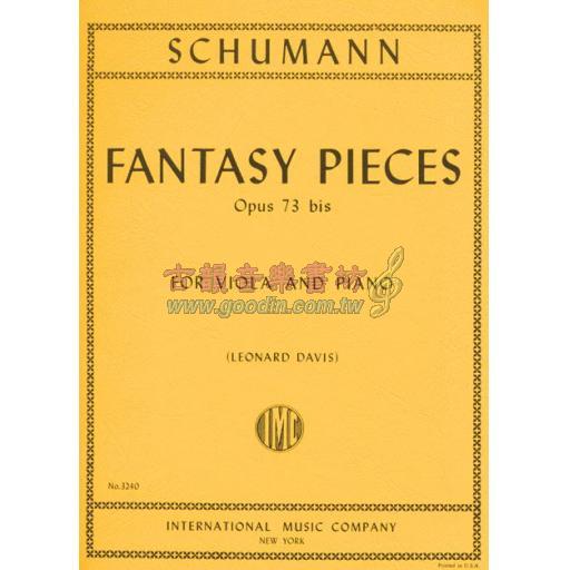 Schumann Fantasy Pieces, Opus 73 for Viola and Piano