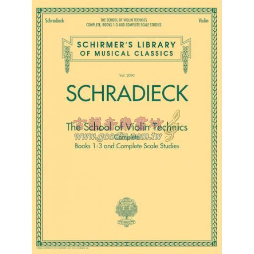 Schradieck The School of Violin Technics Complete
