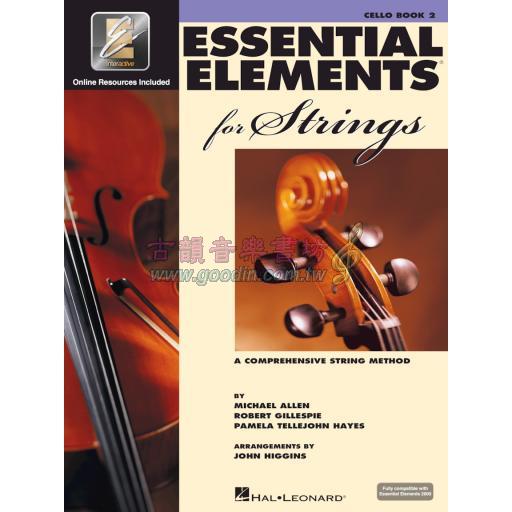 Essential Elements for Strings【Cello Book 2】 with EEi