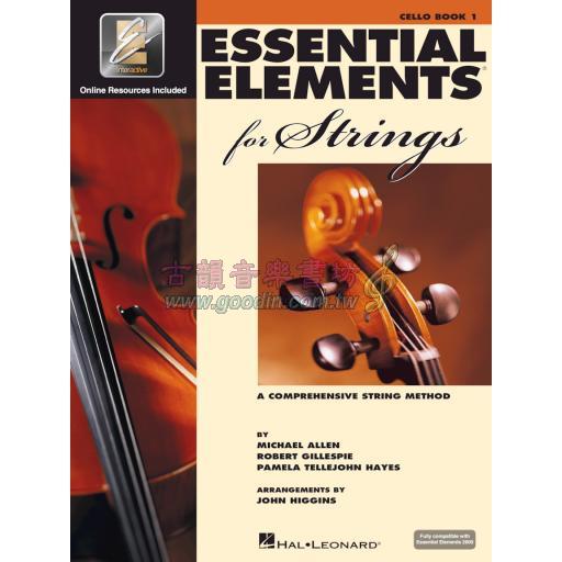 Essential Elements for Strings【Cello Book 1】 with EEi <售缺>