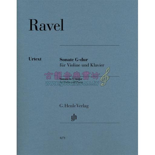 Ravel Violin Sonata G major