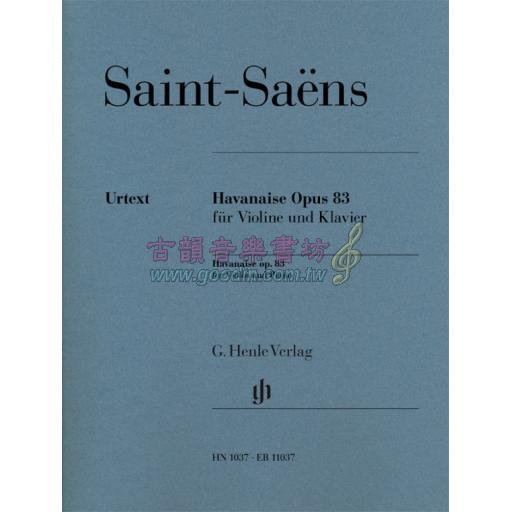 Saint-Saëns Havanaise op. 83 for Violin and Piano