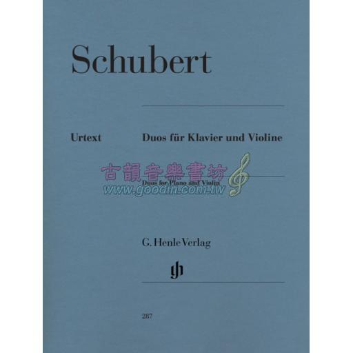 Schubert Duos for Piano and Violin