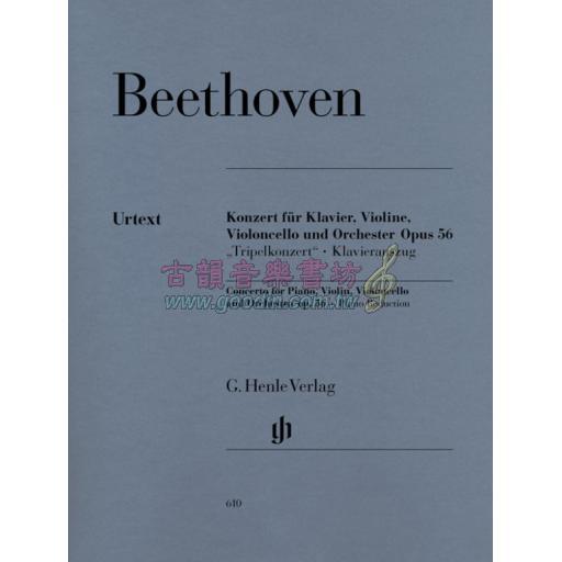 Beethoven Concerto C major op. 56 for Piano, Violin, Violoncello and Orchestra (Triple Concerto)