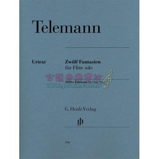 Telemann Twelve Fantasias for Flute Solo TWV 40:2-13