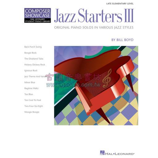 【特價】Composer Showcase - Jazz Starters III 
