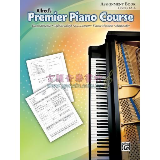 Premier Piano Course, Assignment Book