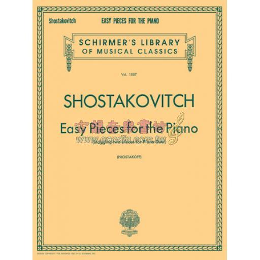 Shostakovich Easy Pieces for the Piano (including 2 Pieces for Piano Duet)