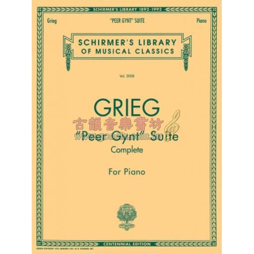Grieg “Peer Gynt” Suite (Complete) for Piano