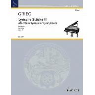 Grieg Lyric Pieces Book II for Piano