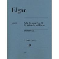 Elgar Salut d’amour op. 12 for Violoncello and Pia...