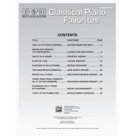10 for 10 Sheet Music: Classical Piano Favorites